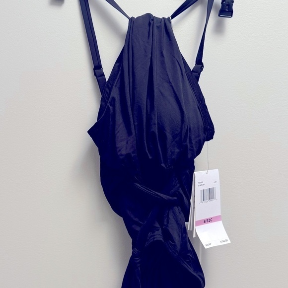 COCO REEF Women's Contours Belted High-Neck One-Piece Swimsuit swimwear 8/32C - Picture 7 of 8